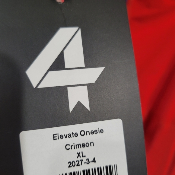 Fourlaps elevate onesie crimson size XL - Picture 7 of 9